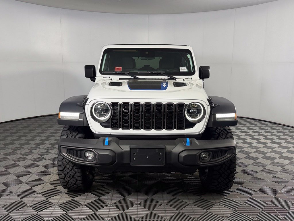 Used 2024 White Jeep Rubicon 4xe image 3