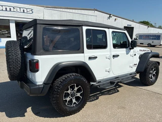 Used 2018 Bright White Clearcoat Jeep Unlimited Rubicon image 11