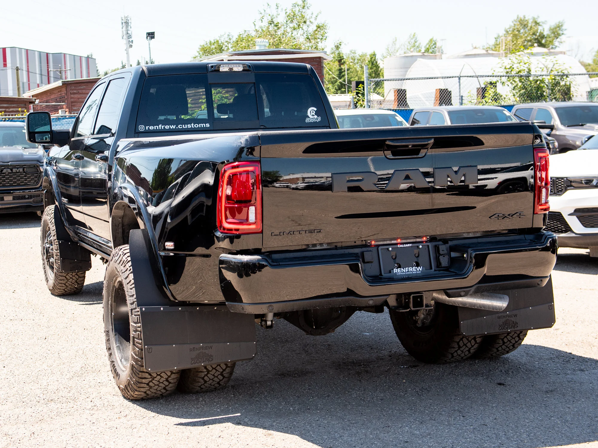 New 2026 Black RAM Limited*, 5 Inch Lift, 37s, Fuel Wheels, PPF image 7