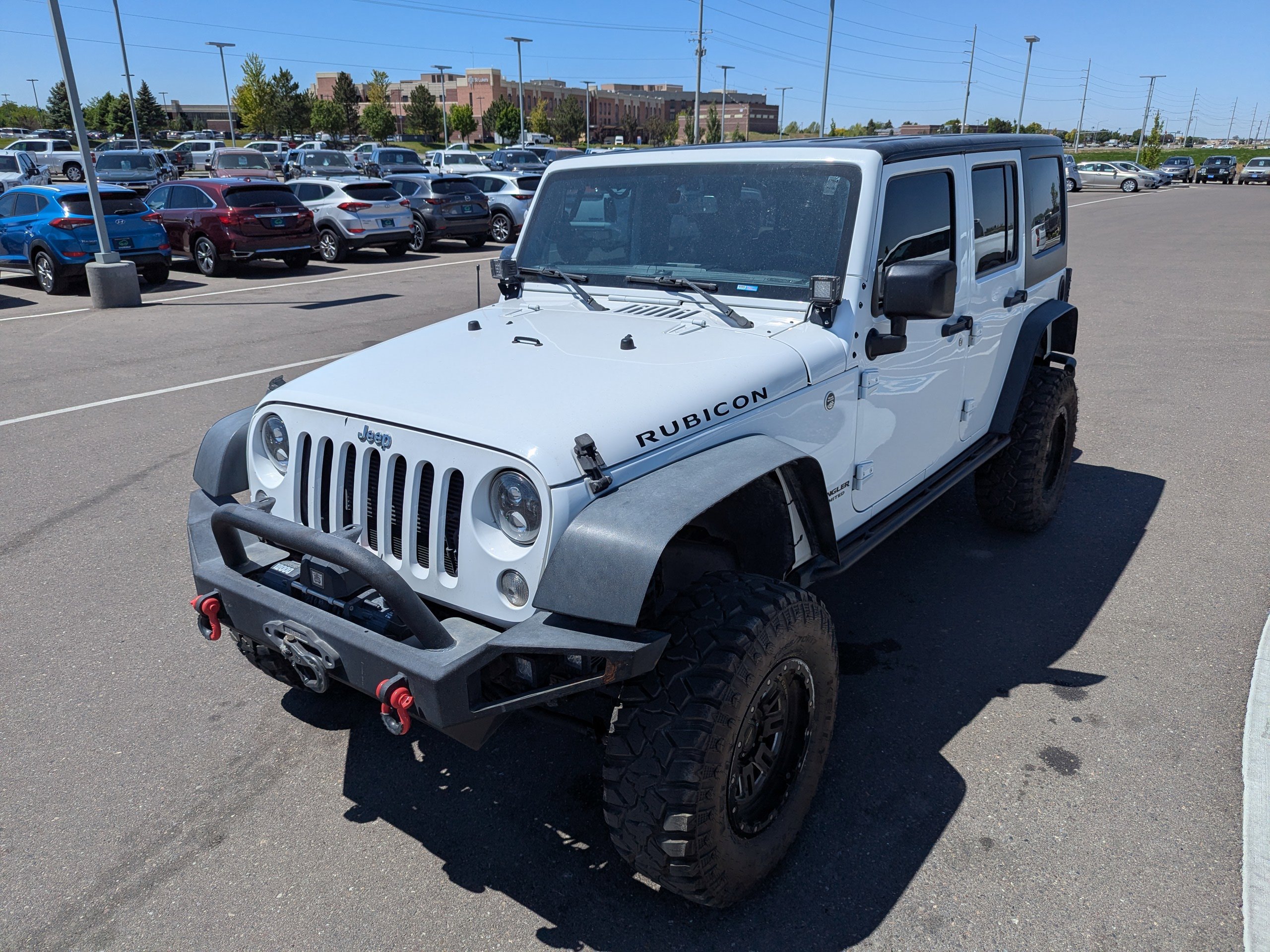 Used 2016 White Jeep Rubicon image 8