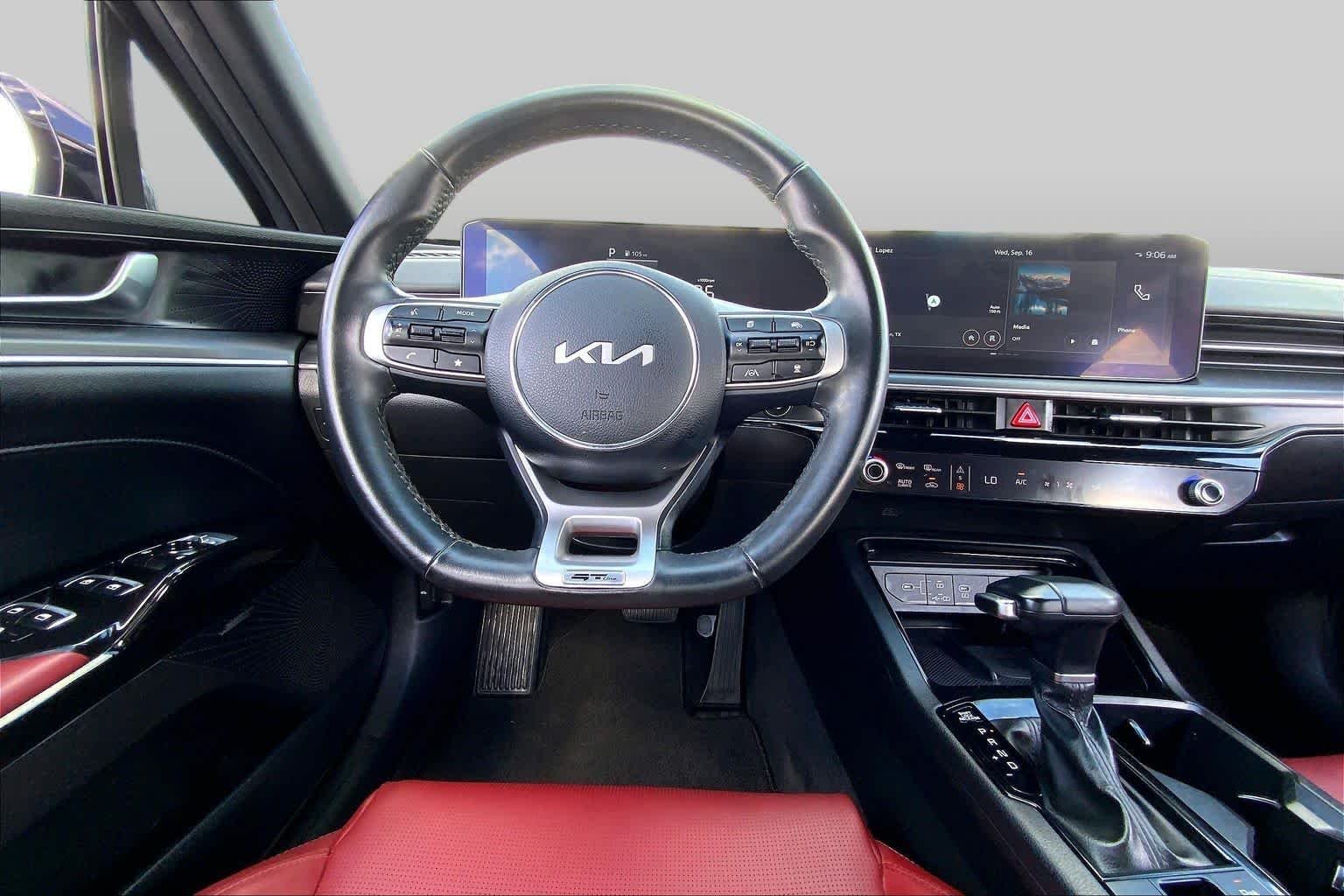 Used 2025 Steel Matte Gray Kia GT-Line image 6