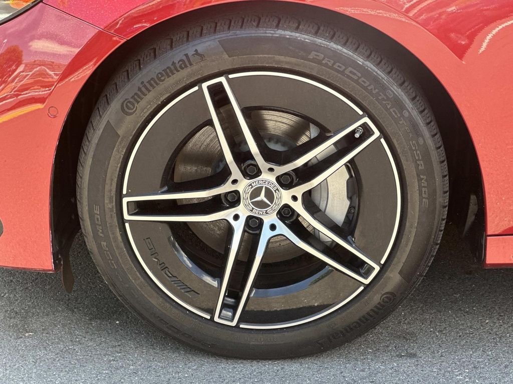 Certified Used 2024 MANUFAKTUR Cardinal Red Metallic Mercedes-Benz E 350 image 9