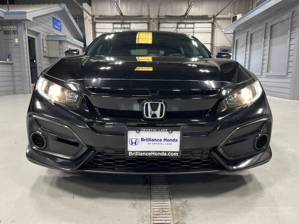 Certified Used 2021 Crystal Black Pearl Honda LX image 2