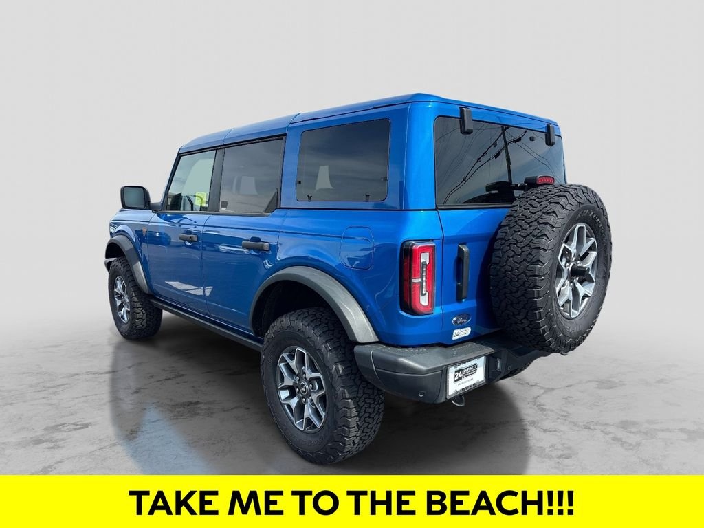 Used 2025 Blue Ford Badlands image 3