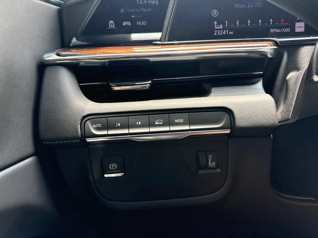 Used 2023 Galactic Gray Metallic Cadillac Premium Luxury image 27