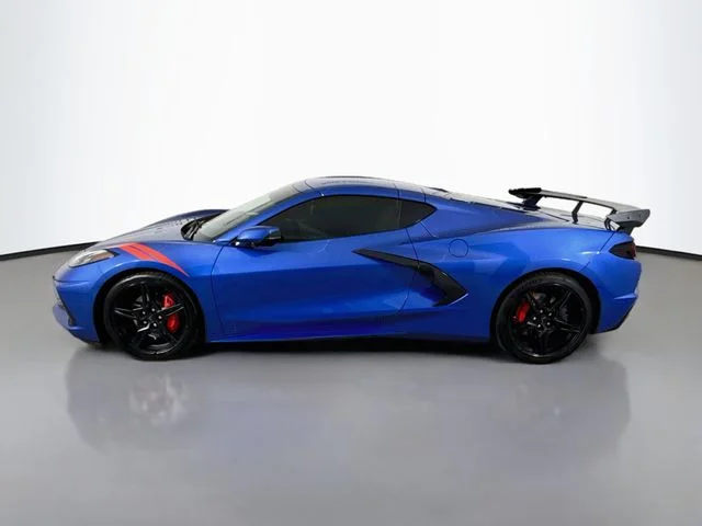 Used 2021 Blue Chevrolet Stingray image 4