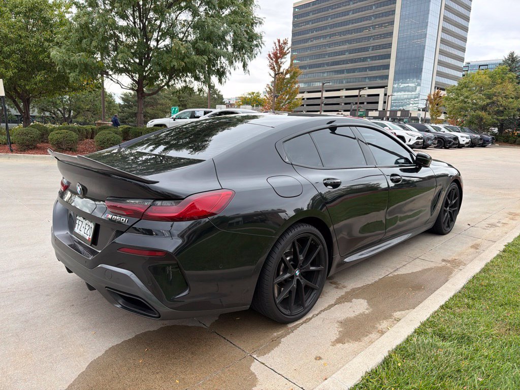 Used 2022 Black BMW M850i xDrive Gran Coupe image 3