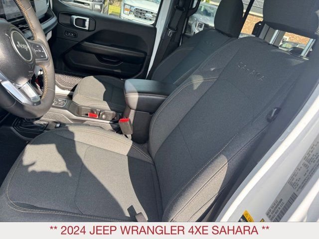 Used 2024 White Jeep Sahara 4xe image 11