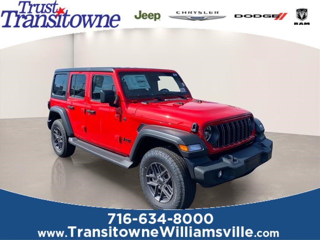 New 2026 Firecracker Red Clearcoat Jeep Sport S image 1