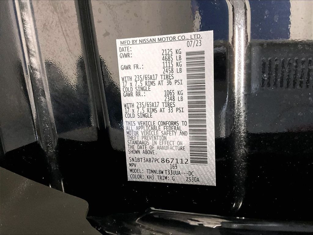 Used 2023 Black Nissan S image 36