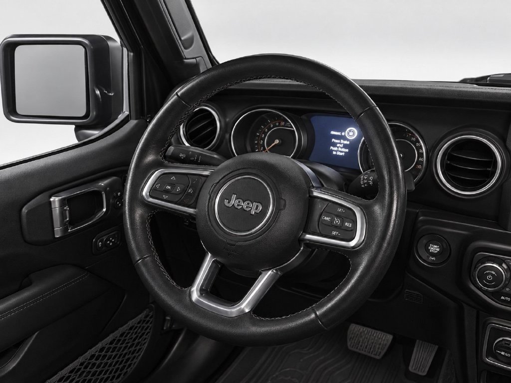 Used 2020 Black Jeep Unlimited Sahara Altitude image 20