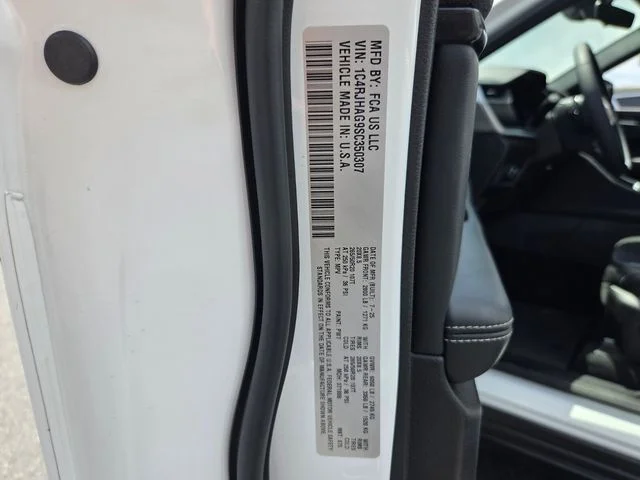 Certified Used 2025 White Jeep Altitude X image 18