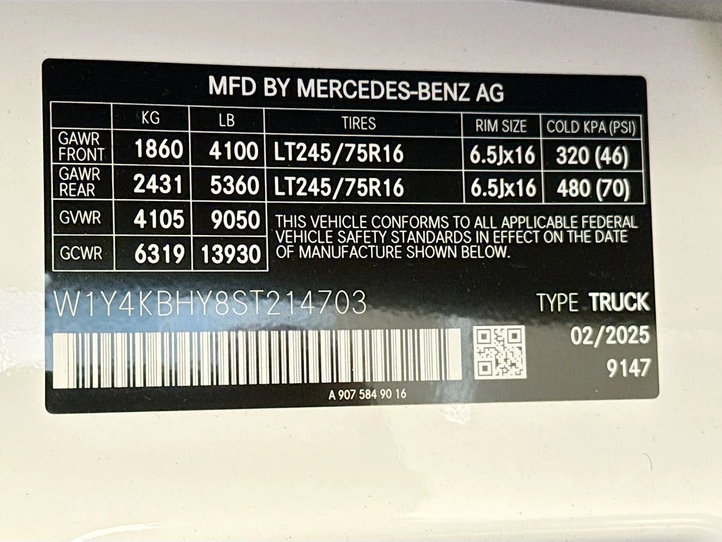 Used 2025 White Mercedes-Benz Cargo 144 WB image 29