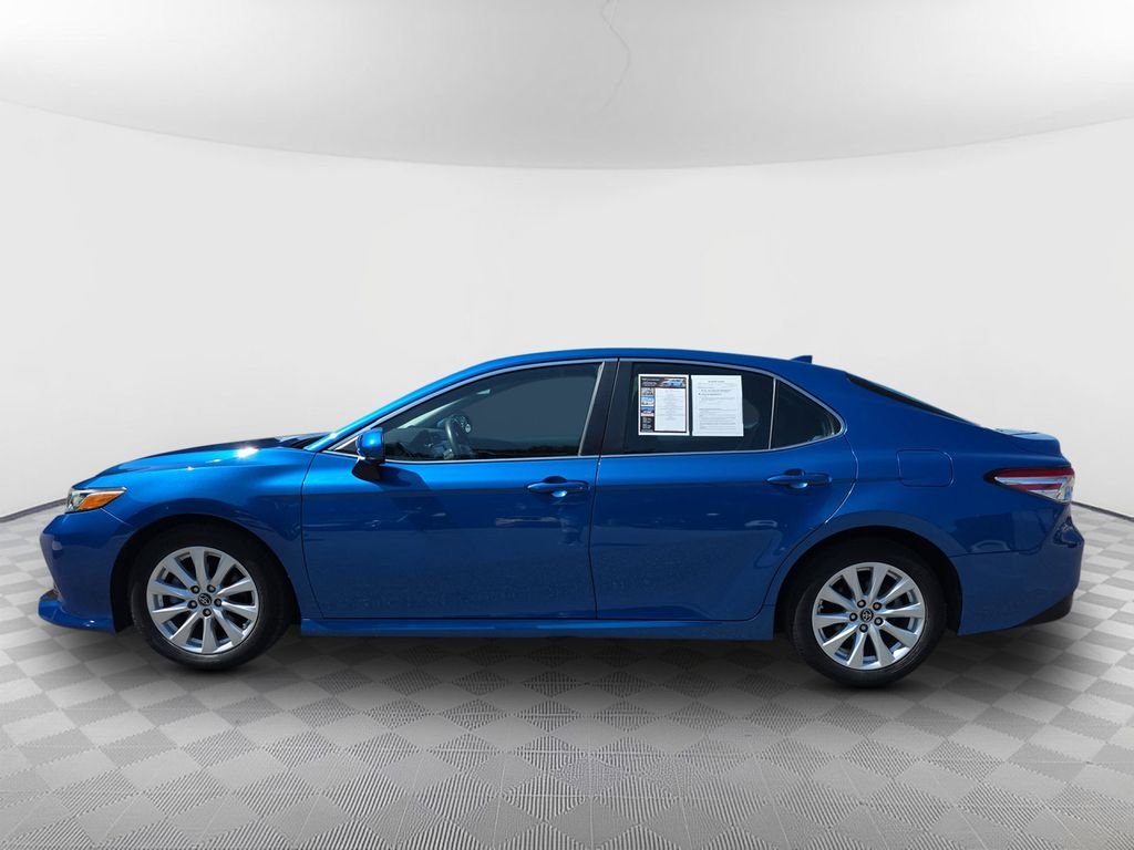 Used 2019 Blue Toyota LE image 5
