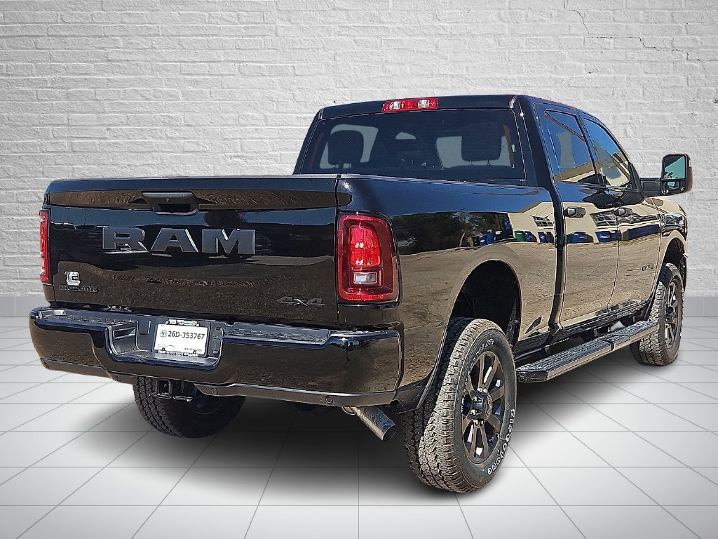 New 2027 Diamond Black Crystal Pearl-Coat Exterior Paint RAM Big Horn image 4