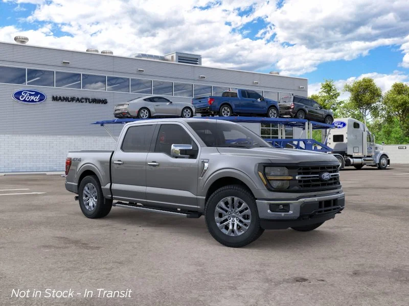 New 2026 Carbonized Gray Metallic Ford XLT image 1
