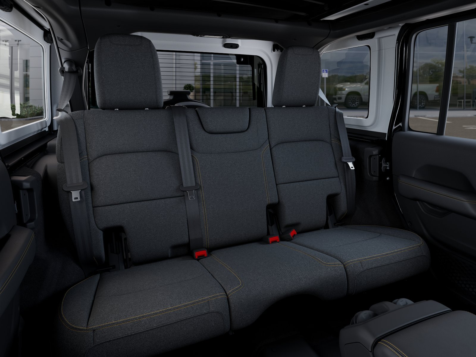 New 2026 Black Clear-Coat Exterior Paint Jeep Sahara image 34