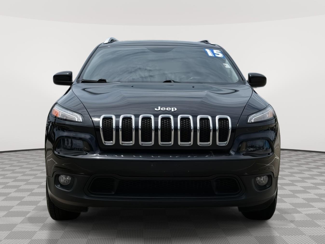 Used 2015 Jeep Cherokee Latitude with VIN 1C4PJMCB2FW734404 for sale in Kansas City, KS