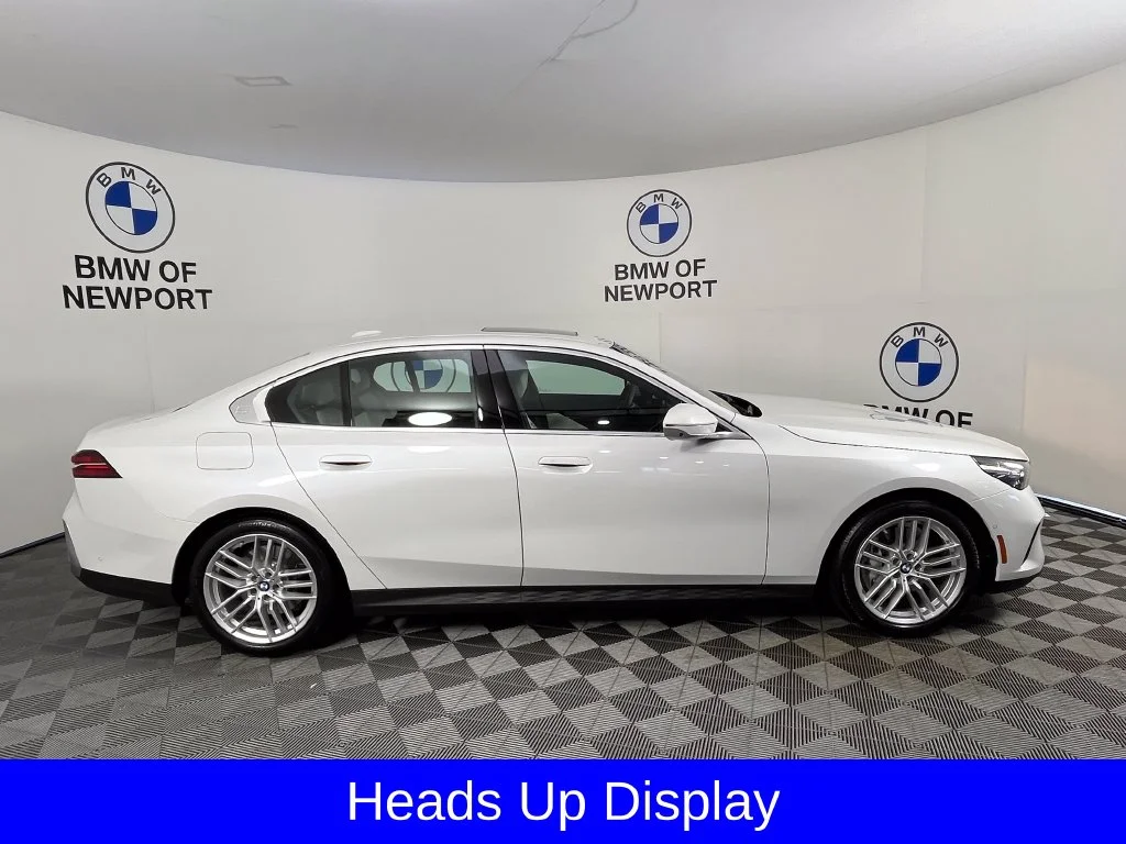 Certified Used 2024 White Metallic BMW 540i xDrive image 8