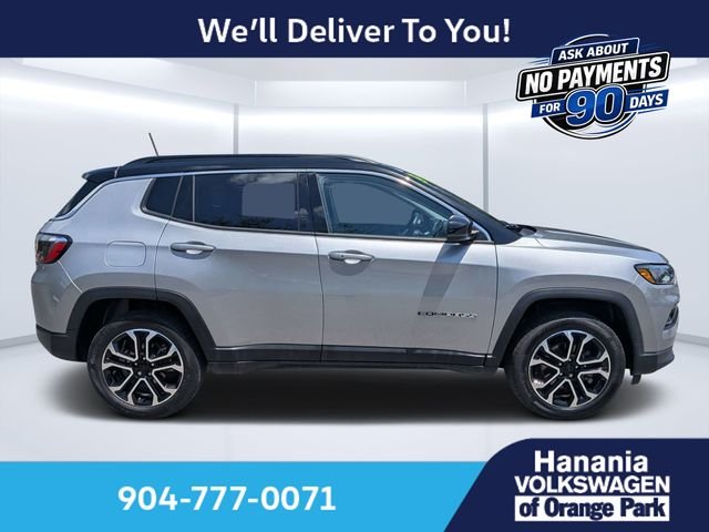 Used 2022 Silver Jeep Limited image 2