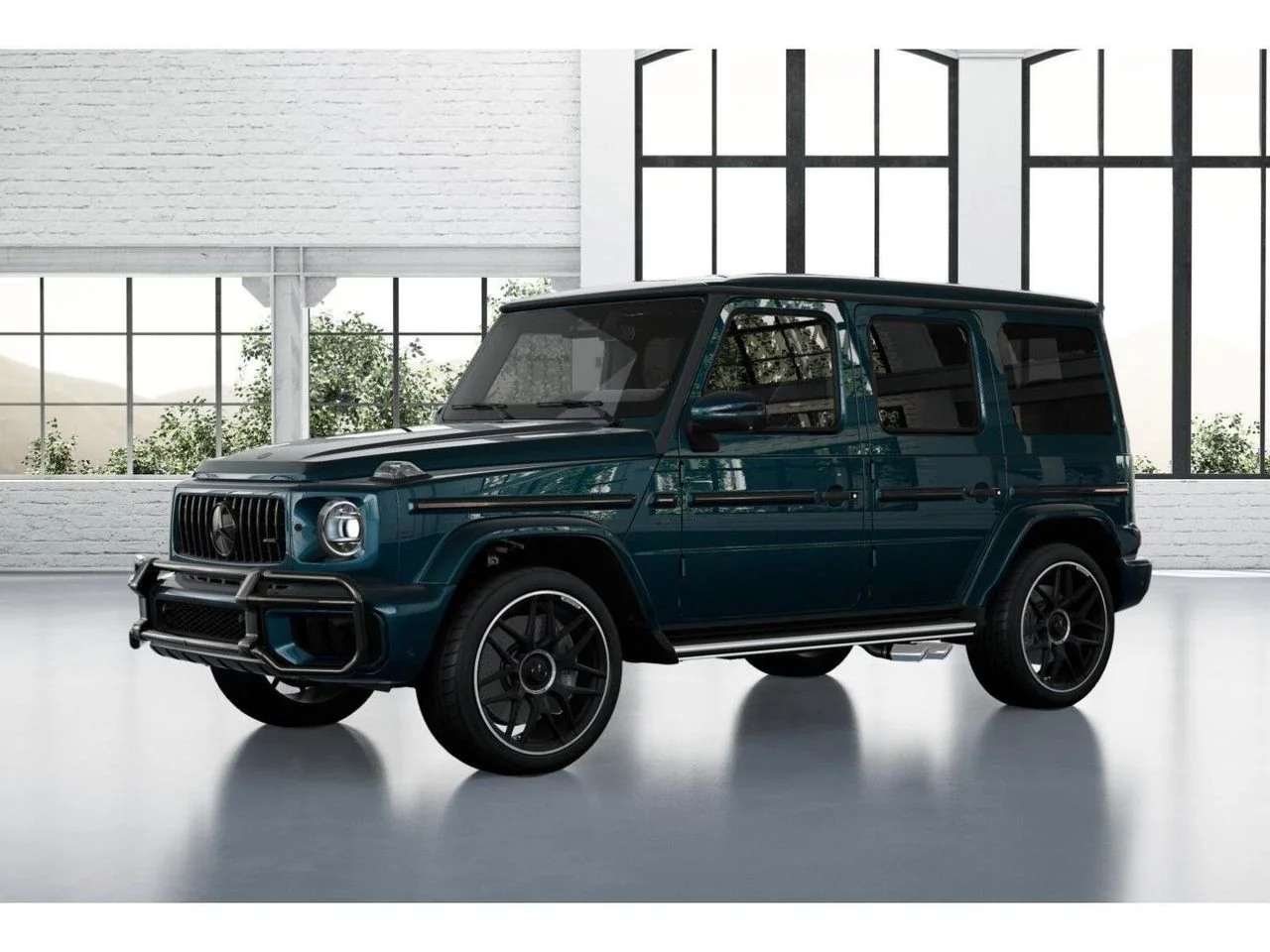 New 2027 MANUFAKTUR Sea Blue metallic Mercedes-Benz AMG® G 63 SUV image 38