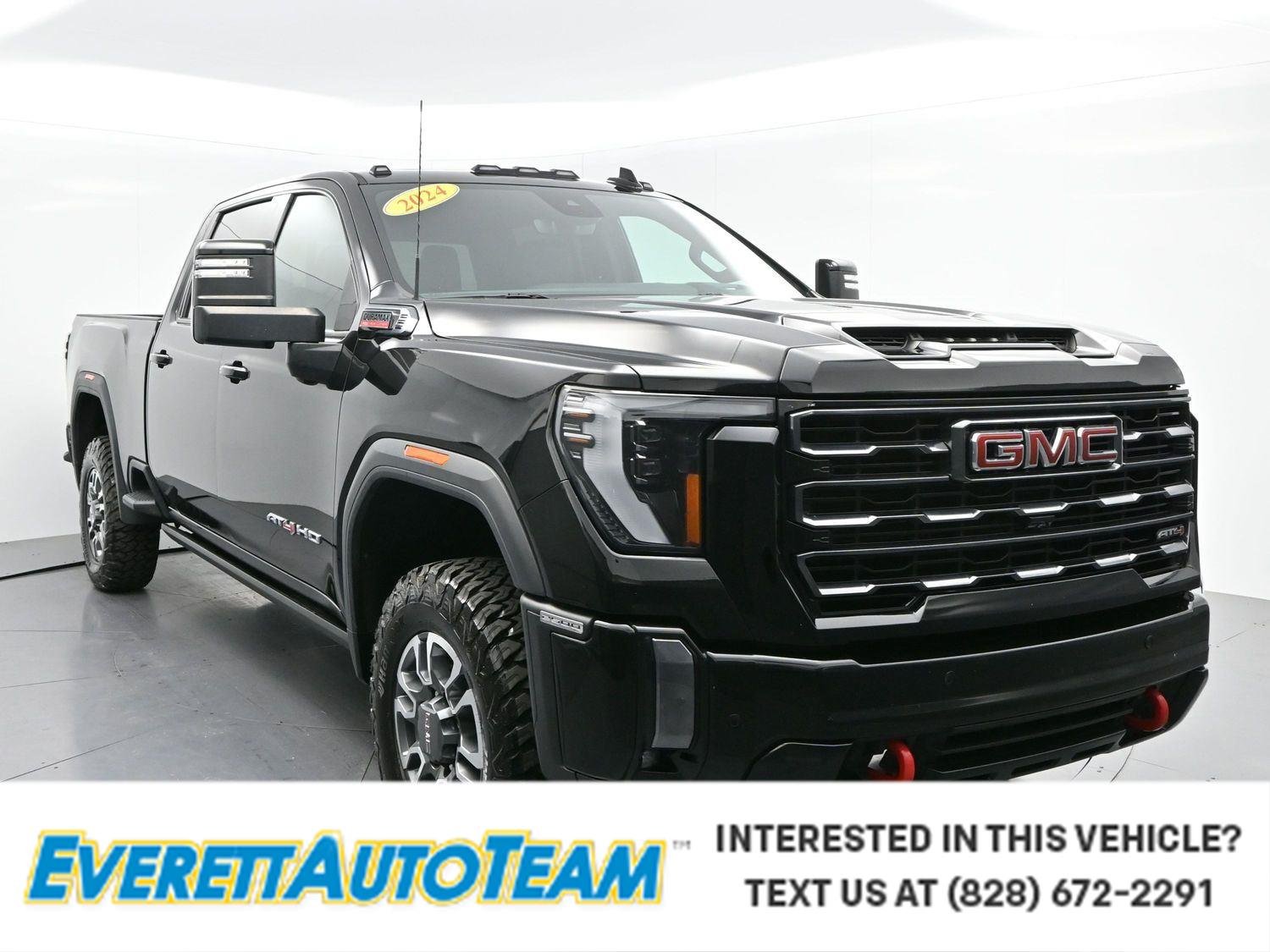Used 2024 Onyx Black GMC AT4 image 1