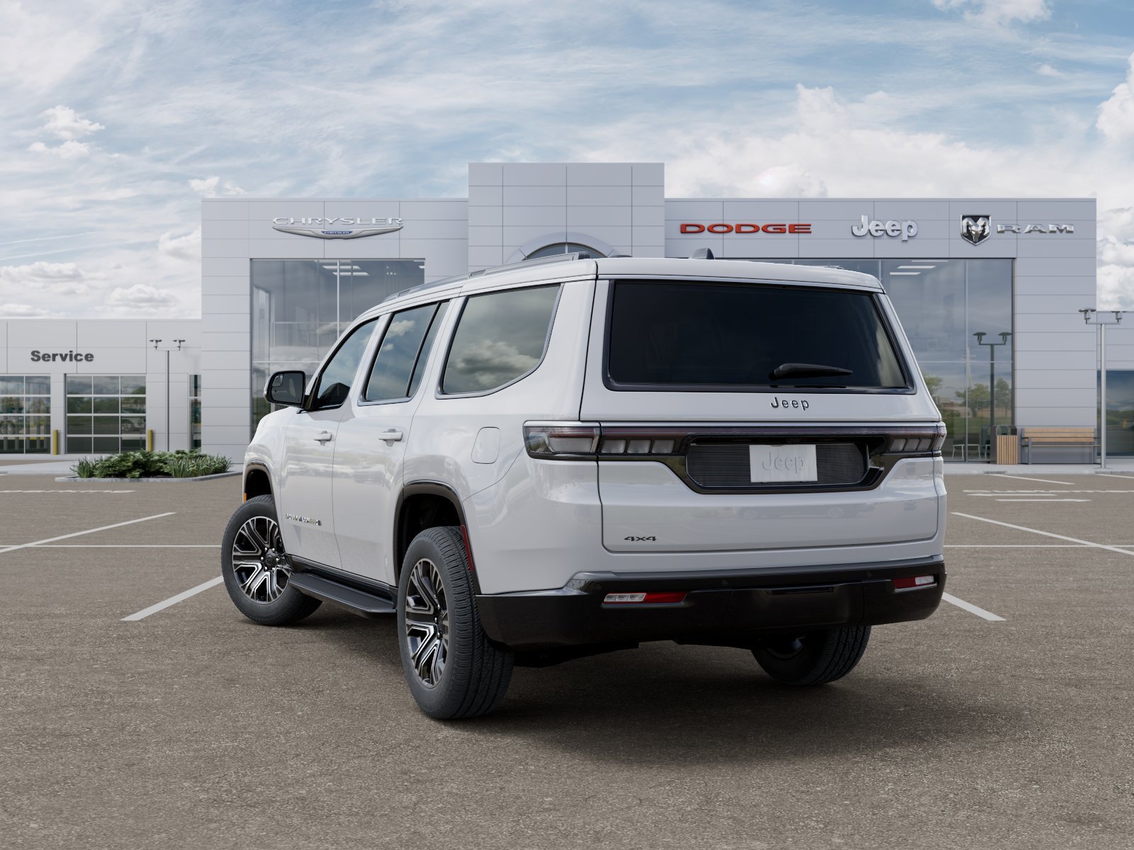 New 2026 Bright White Clear-Coat Exterior Paint Jeep  image 31