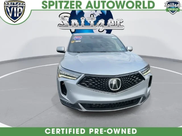 Certified Used 2023 Lunar Silver Metallic Acura SH-AWD A-SPEC image 6