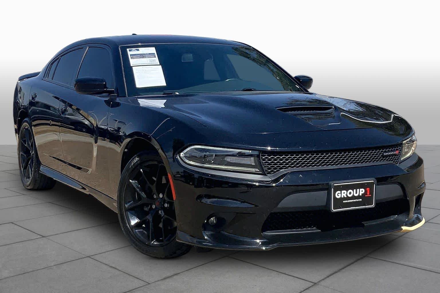 Used 2020 Pitch Black Clearcoat Dodge GT image 3