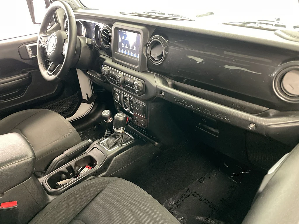 Used 2021 Bright White Clear Coat Jeep Willys image 29