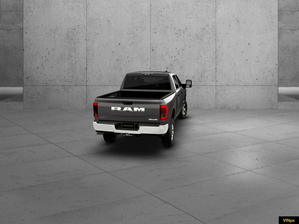 New 2026 Granite Crystal Metallic Clear-Coat Exterior Paint RAM Big Horn image 5
