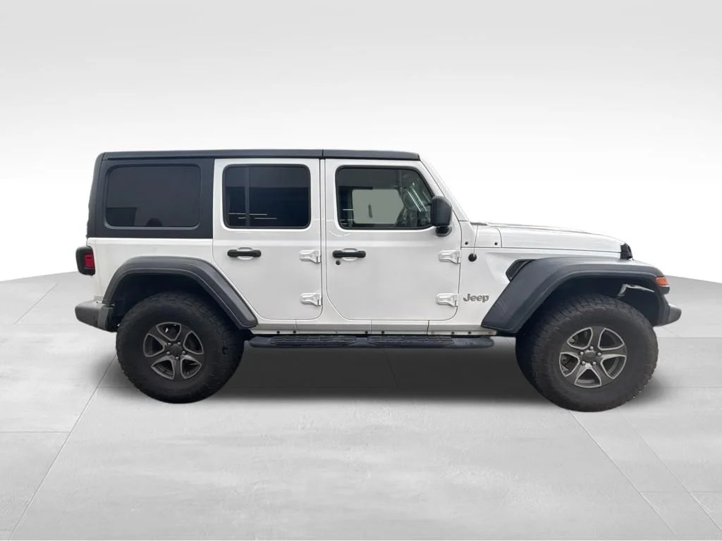 Used 2018 White Jeep Unlimited Sport S image 8