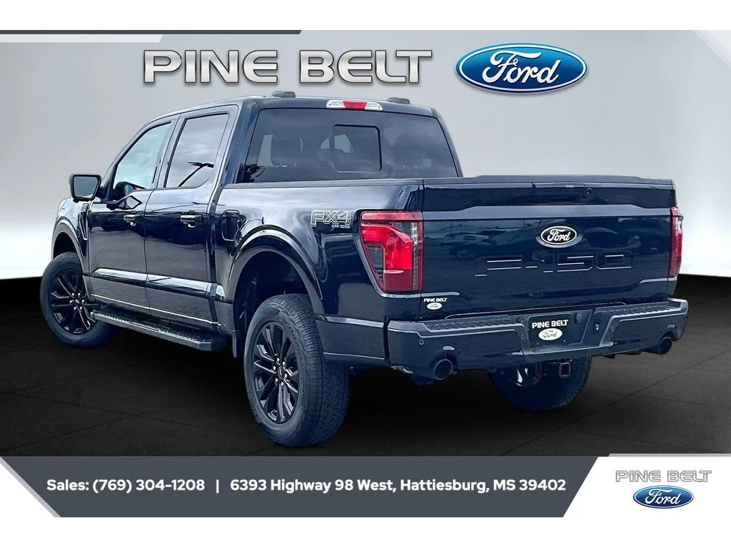 New 2026 Antimatter Blue Metallic Ford XLT image 2