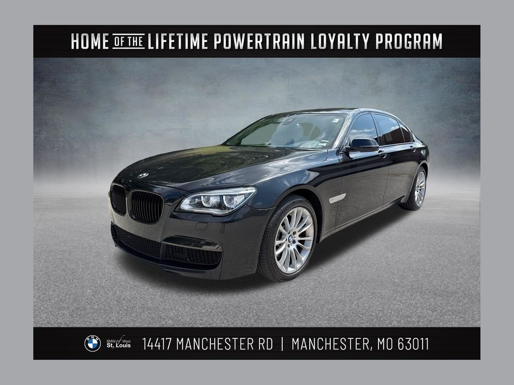 Used 2013 Black BMW 750Li xDrive image 1