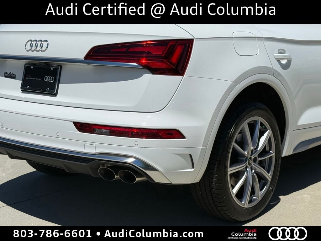 Certified Used 2023 White Audi Premium Plus image 15