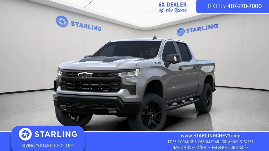 New 2026 Sterling Gray Metallic Chevrolet LT Trail Boss image 1