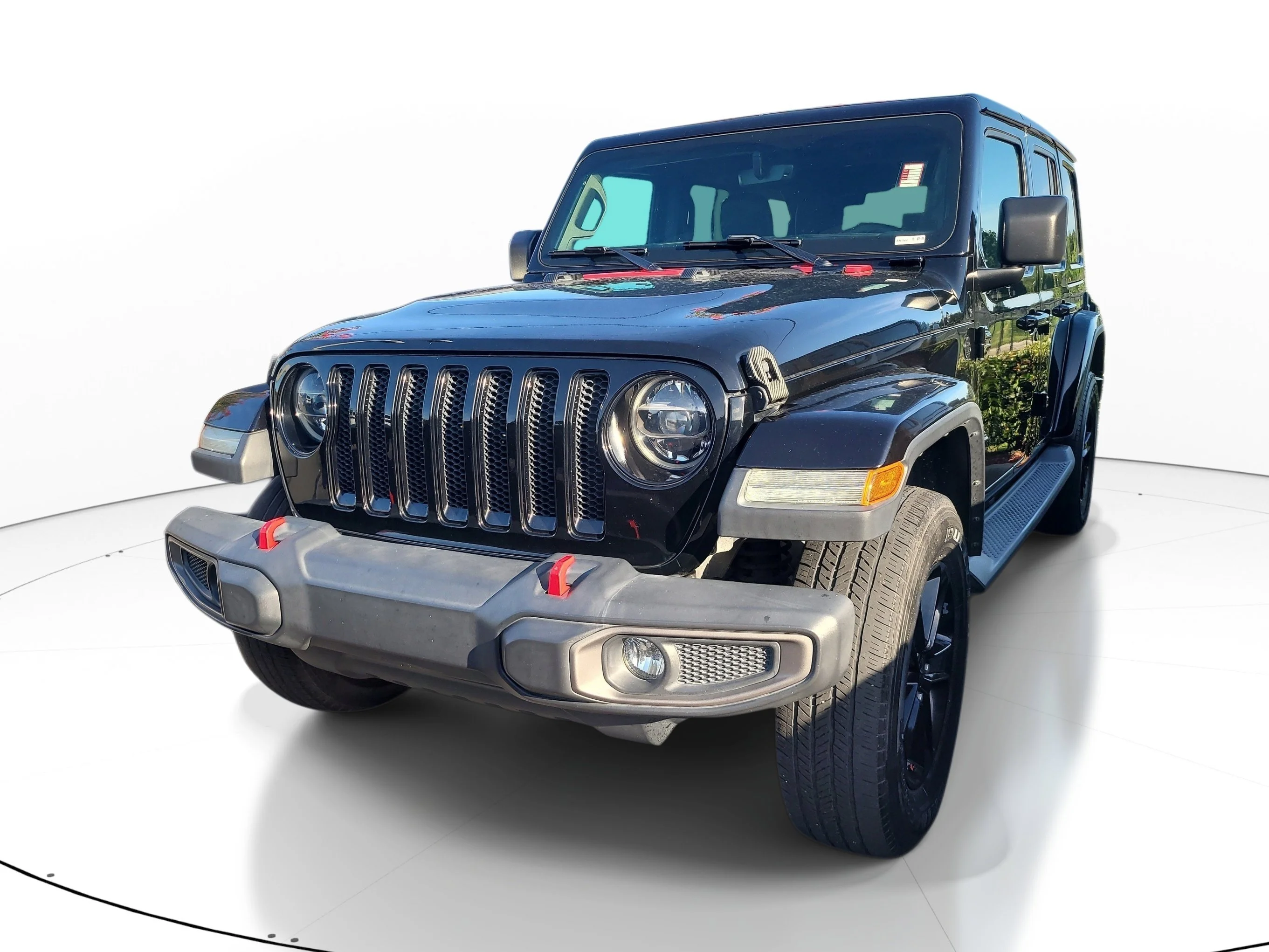 Used 2020 Black Clearcoat Jeep Sahara Altitude image 3