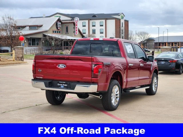 New 2026 Ruby Red Metallic Tinted Clearcoat Ford XLT image 7