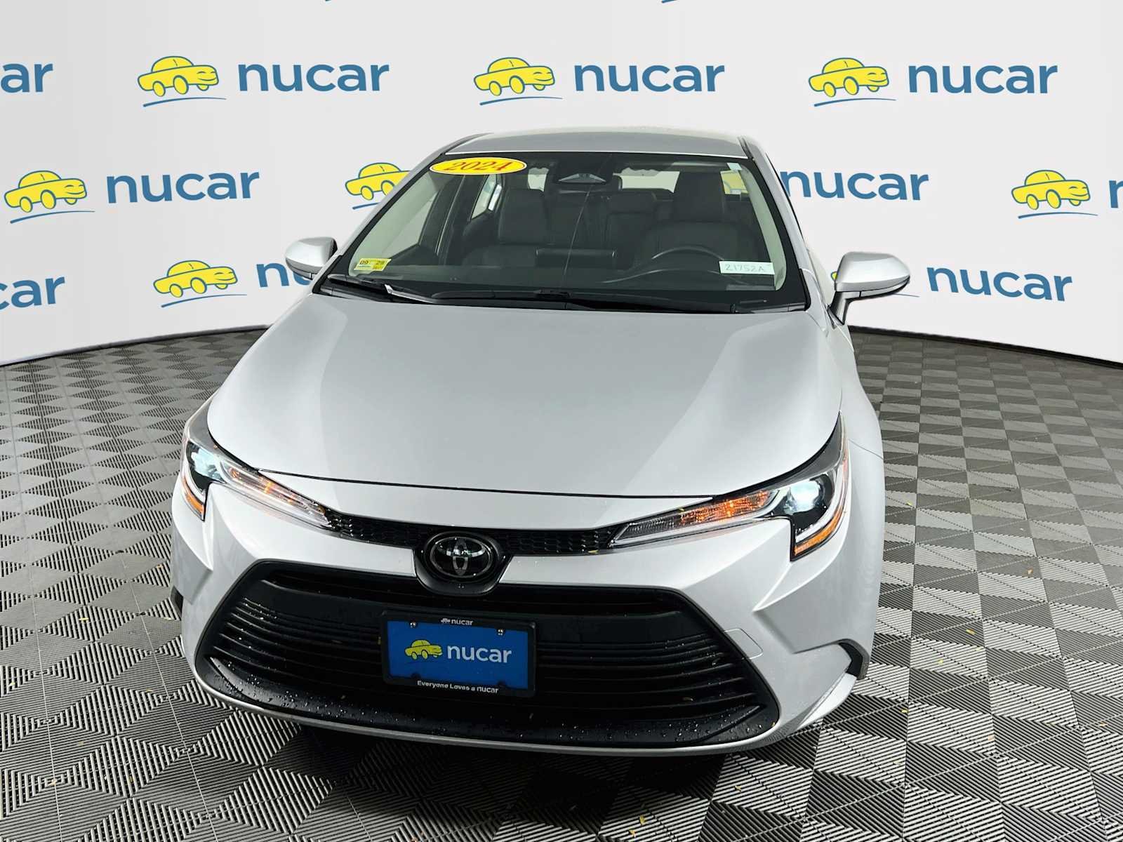 Used 2024 Classic Silver Metallic Toyota LE image 2