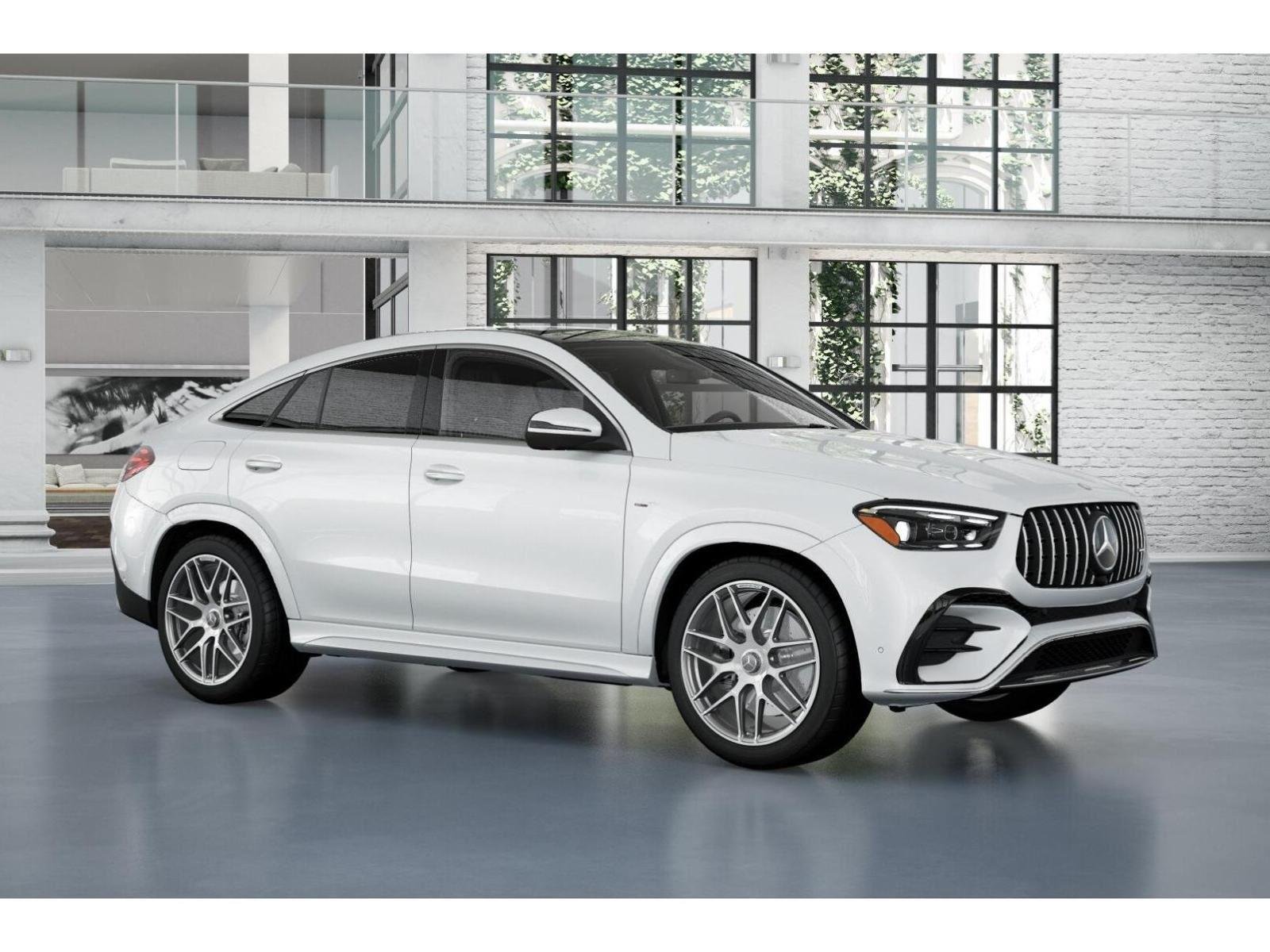 New 2026 MANUFAKTUR Moonlight White Metallic Mercedes-Benz AMG® GLE 53 4MATIC+ Coupe image 12