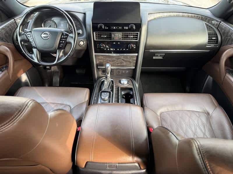 Used 2021 Super Black Nissan Platinum image 14