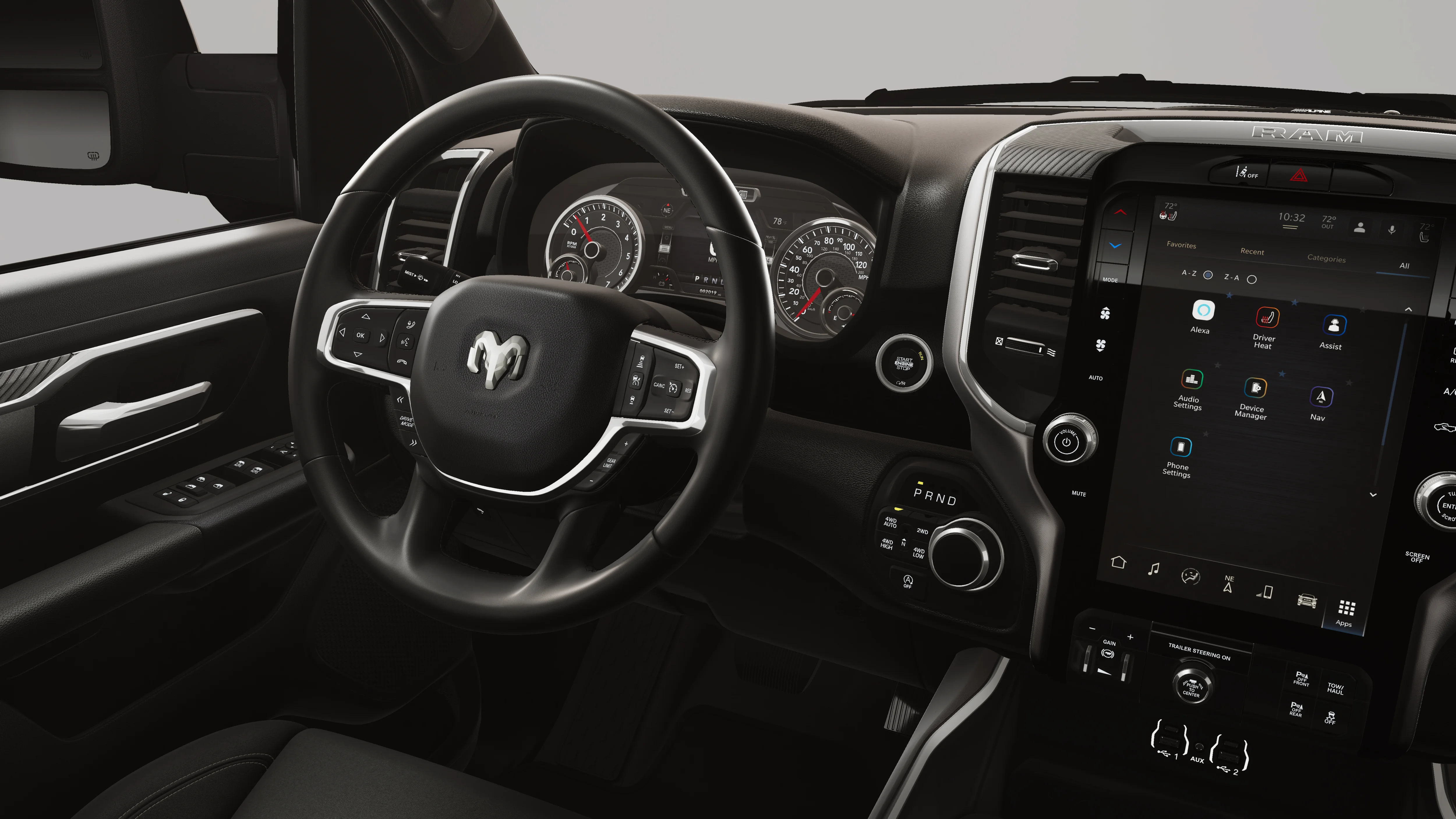 New 2026 Forged Blue Metallic Exterior Paint RAM BIG HORN image 21