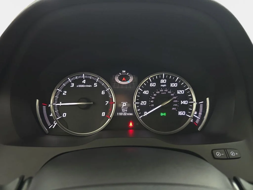 Used 2015 White Diamond Pearl Acura 3.5L Technology Package image 22