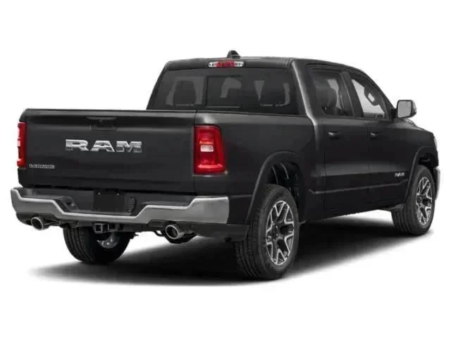 New 2026 Diamond Black Crystal Pearl-Coat Exterior Paint RAM Laramie image 2