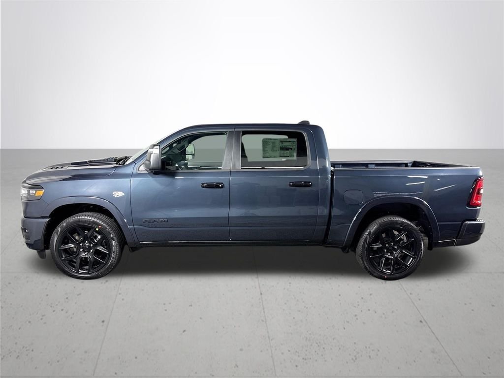 New 2026 Forged Blue Metallic Exterior Paint RAM Laramie image 9