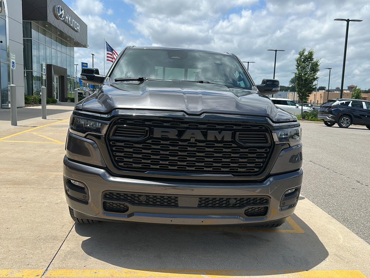 New 2026 Granite Crystal Metallic Clear-Coat Exterior Paint RAM Big Horn image 7