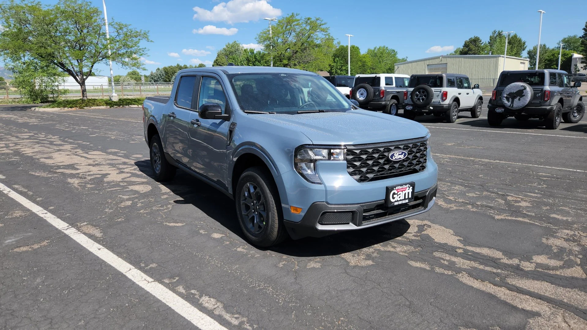 New 2026 Azure Gray Metallic Tri-Coat Ford XLT image 9
