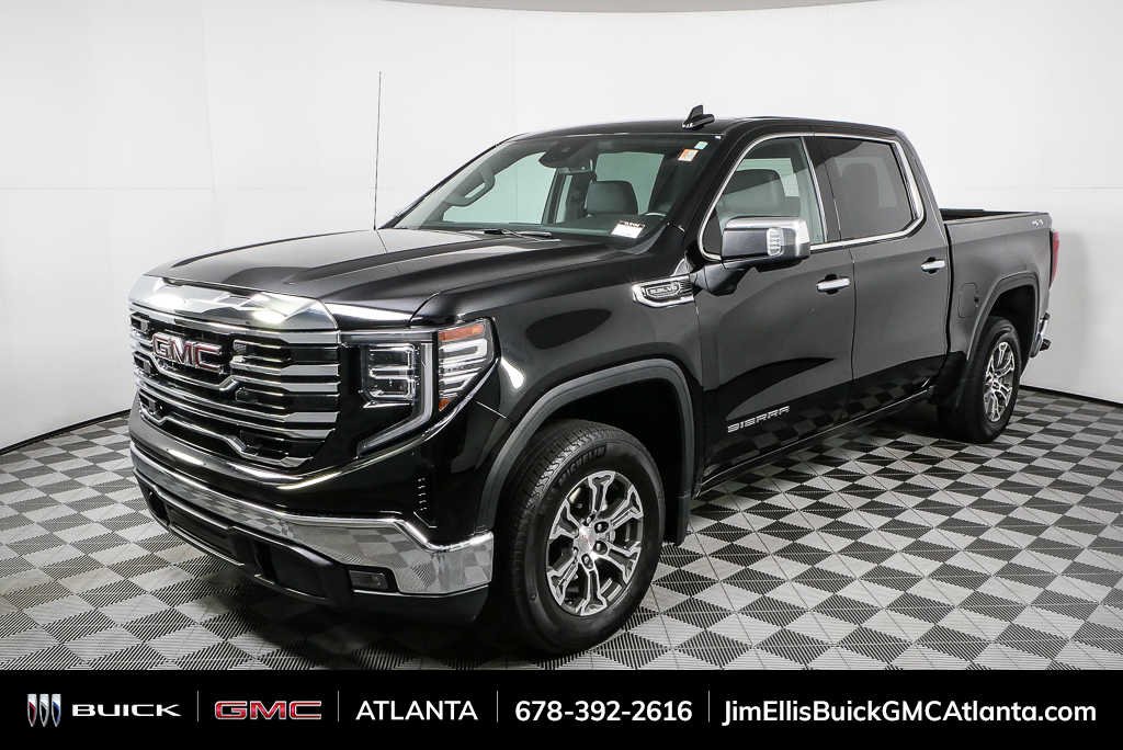 Used 2024 Onyx Black GMC SLT image 1