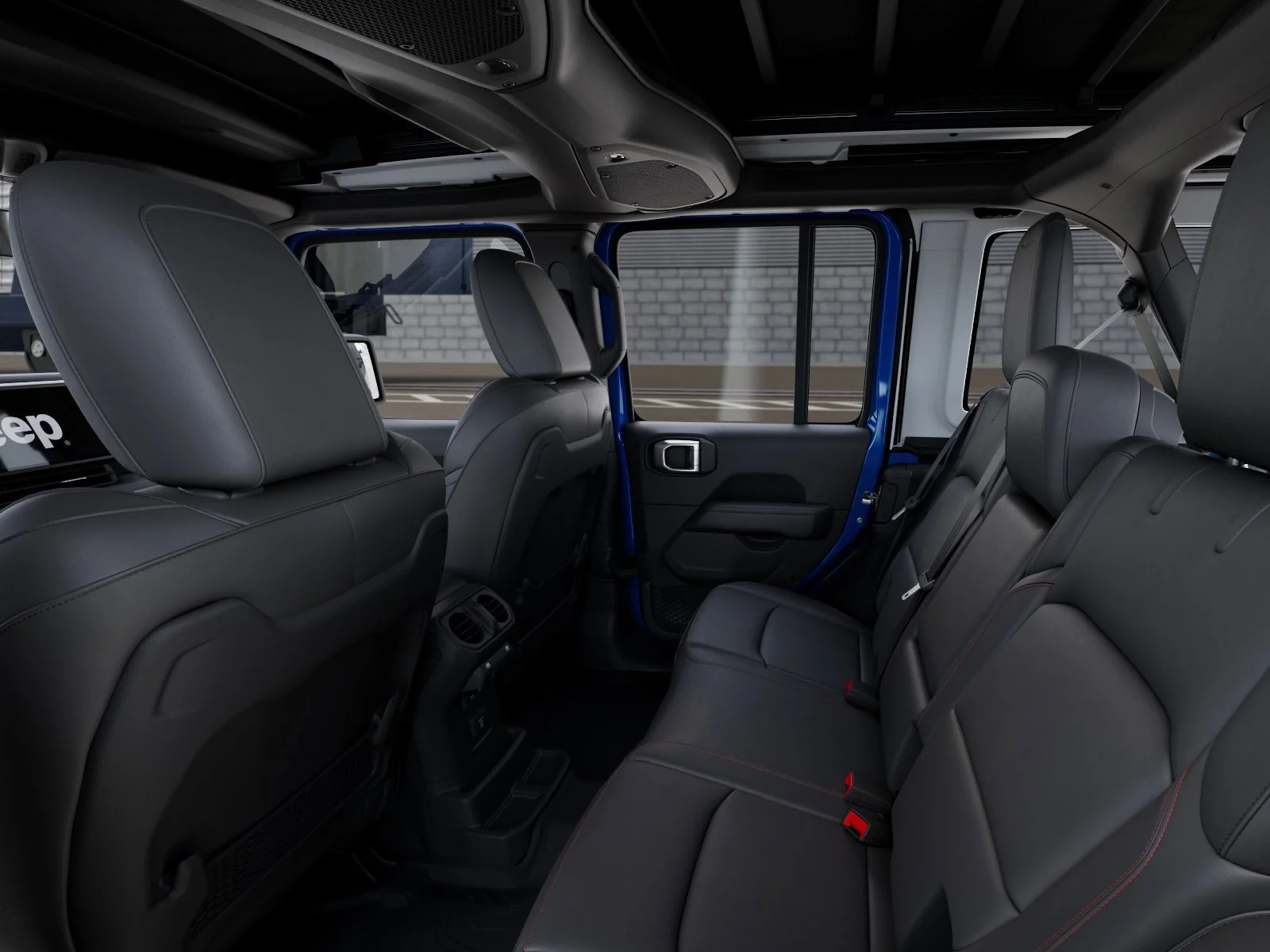 New 2026 Hydro Blue Pearl-Coat Exterior Paint Jeep Rubicon X image 25
