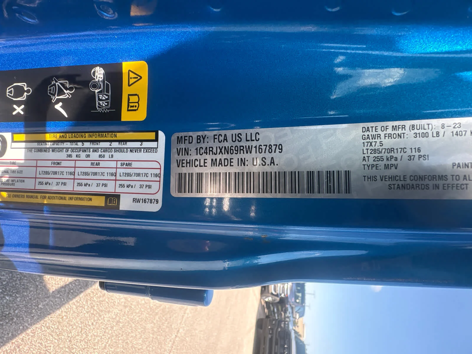 Used 2024 Hydro Blue Pearlcoat Jeep Willys image 31